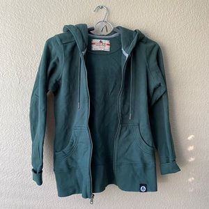 American Giant xs green hoodie